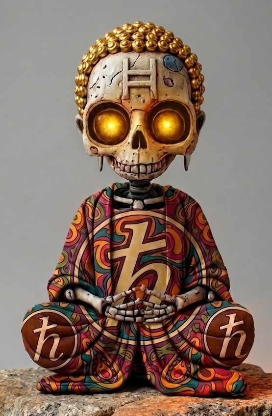 NFT Claymation Skeleton ℏbar