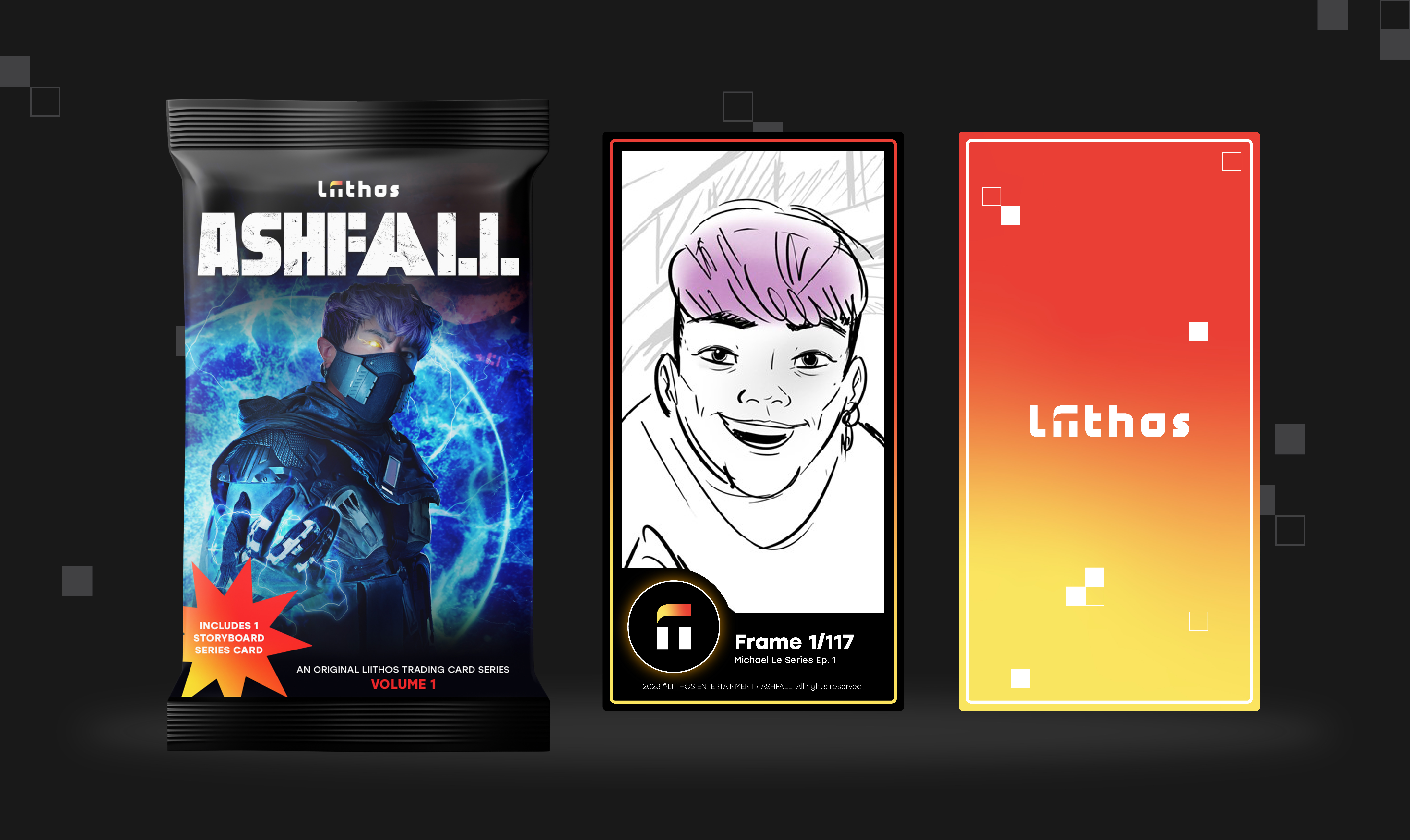 NFT Ashfall: Michael Le Trading Card Series 1