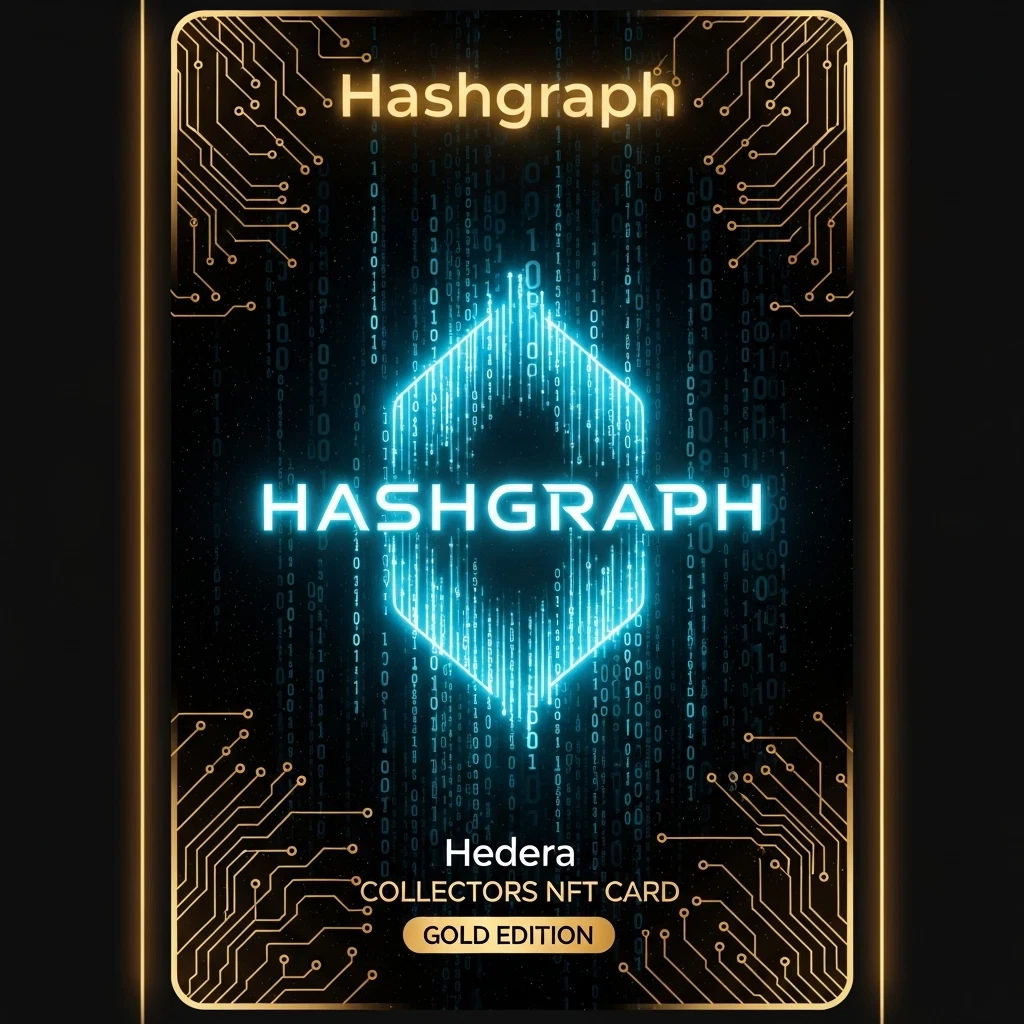 NFT HASH GRAPH DIGITAL NFT CARDS (Gold Edition) #75 from HASH GRAPH DIGITAL NFT CARDS