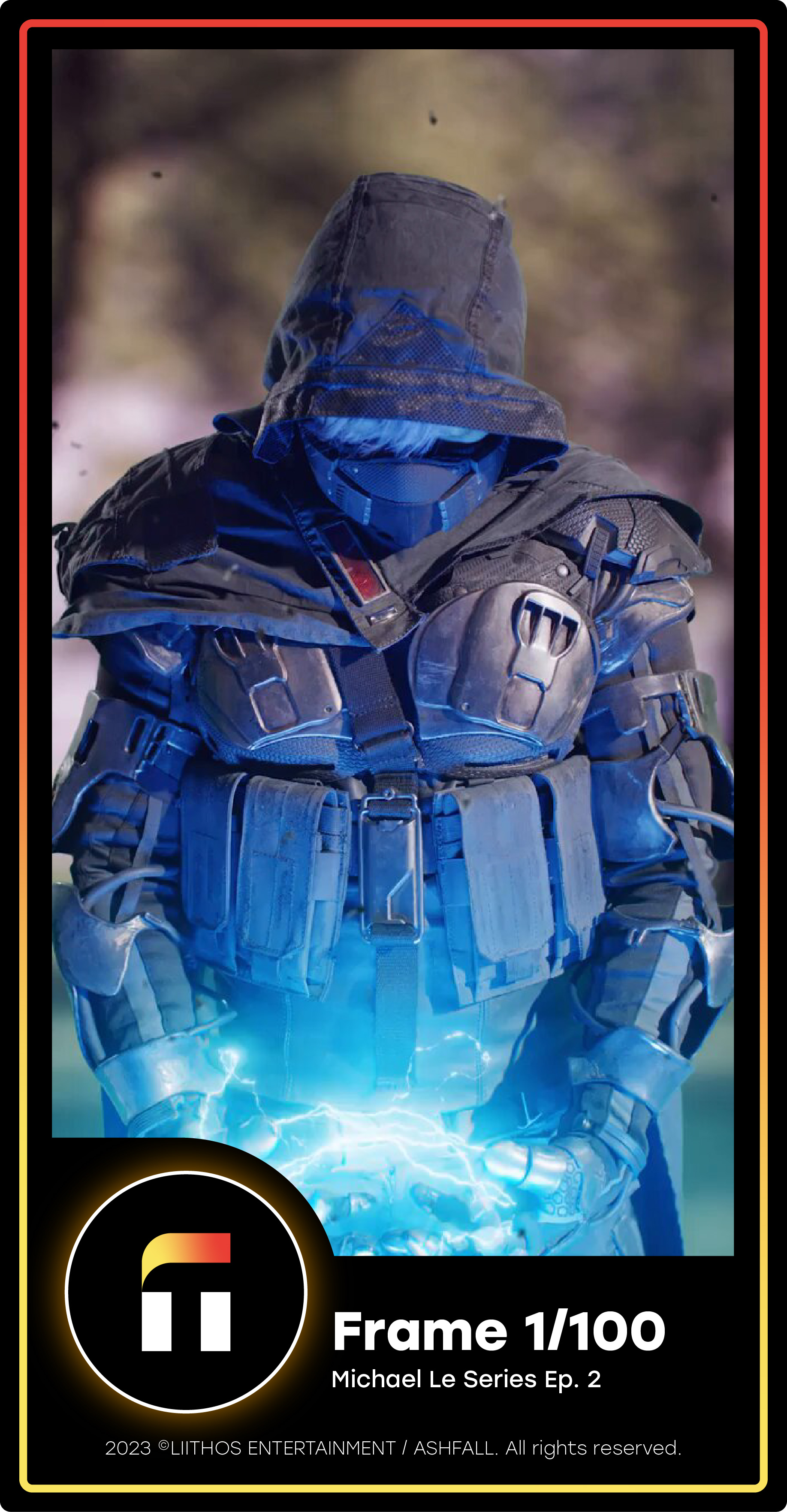 NFT Ashfall: Michael Le Live Action Trading Card Series 2