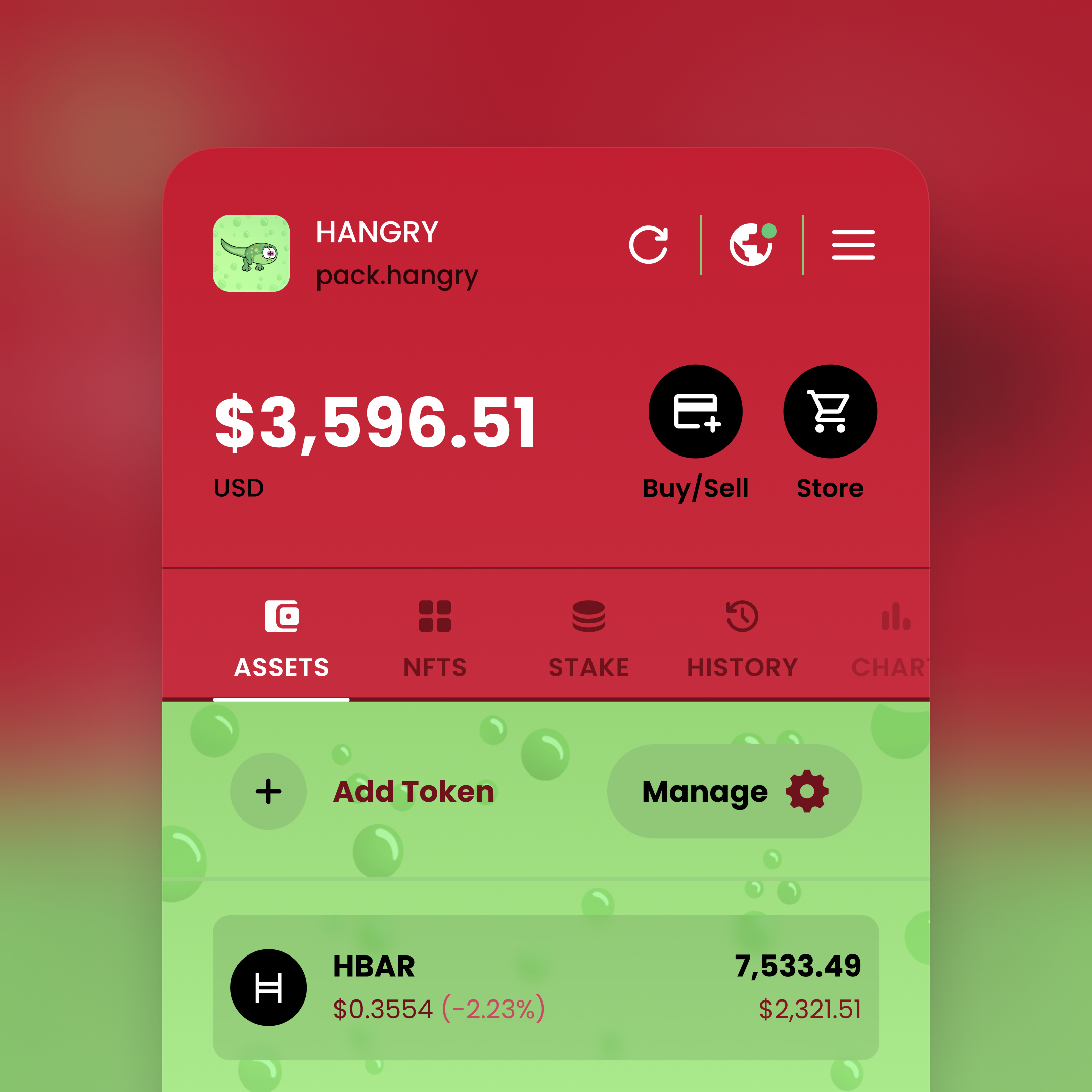 NFT HANGRY Rebel Theme