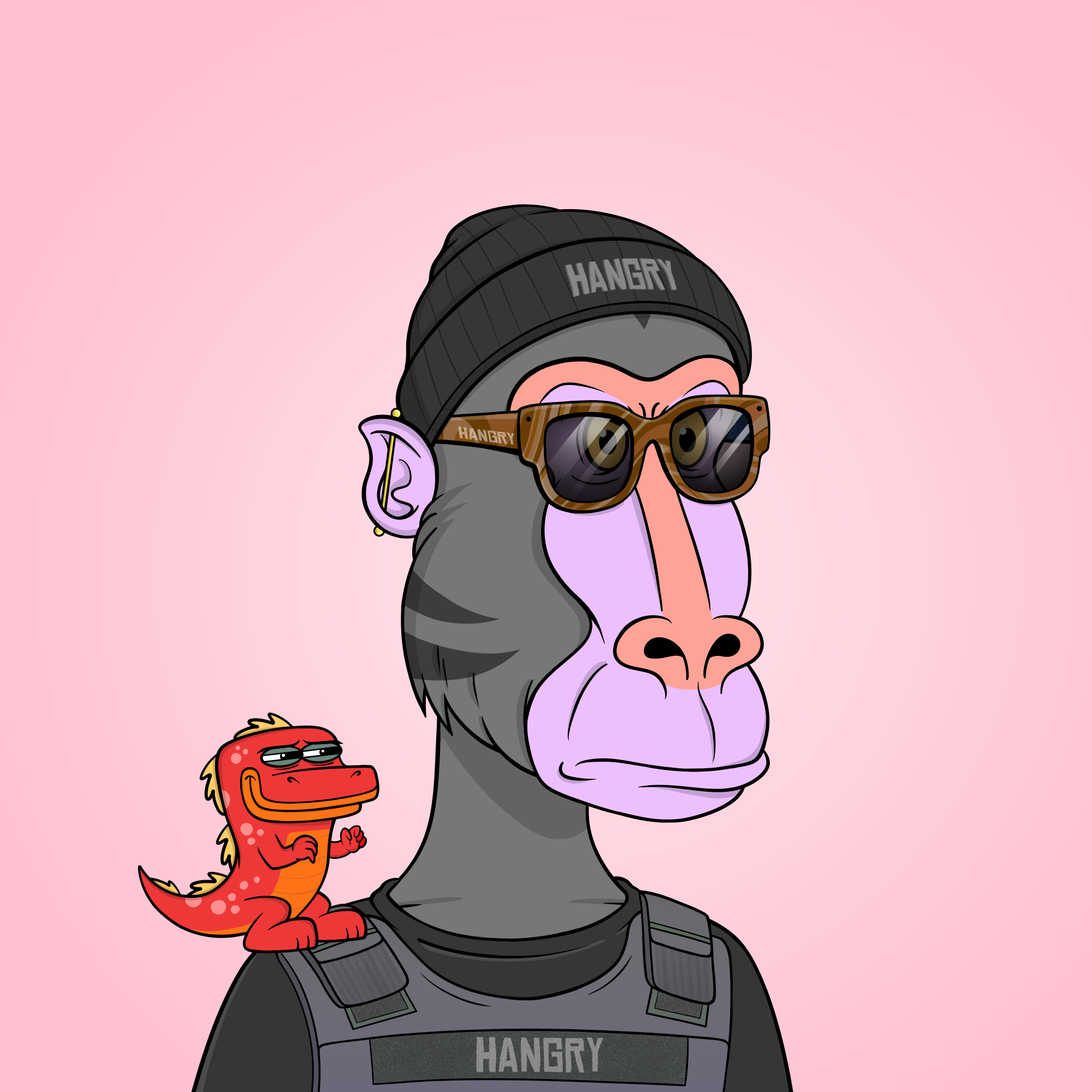NFT HANGRY BARBOON #2767 #2772 from HANGRY BARBOONS