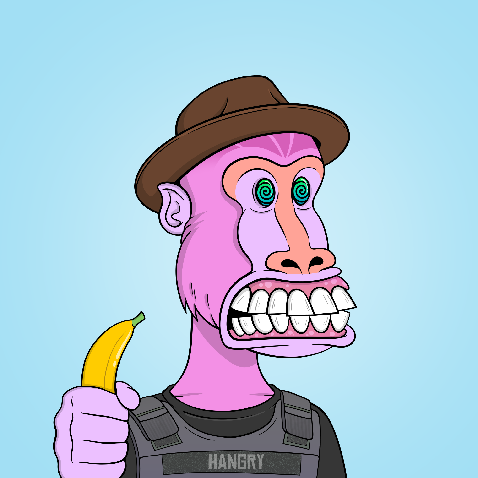 NFT HANGRY BARBOON #481 #496 from HANGRY BARBOONS