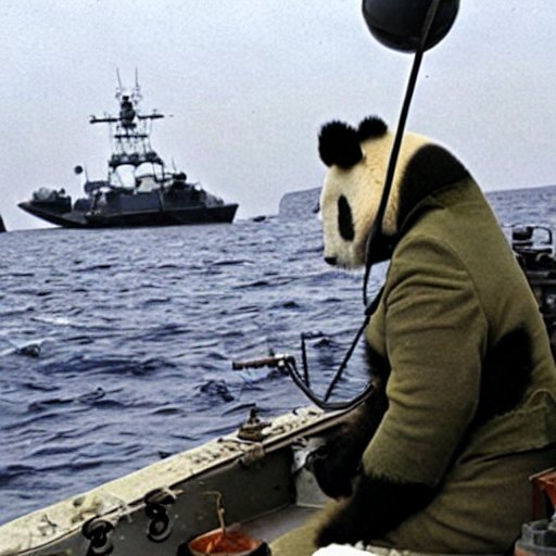 NFT Admiral Panda with a Gun #1