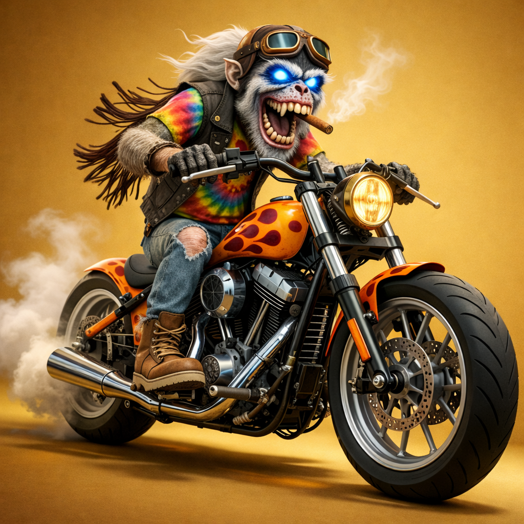NFT Apes Motorcycle Club #208