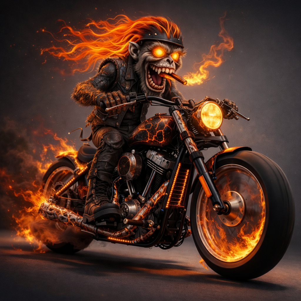 NFT Apes Motorcycle Club #222
