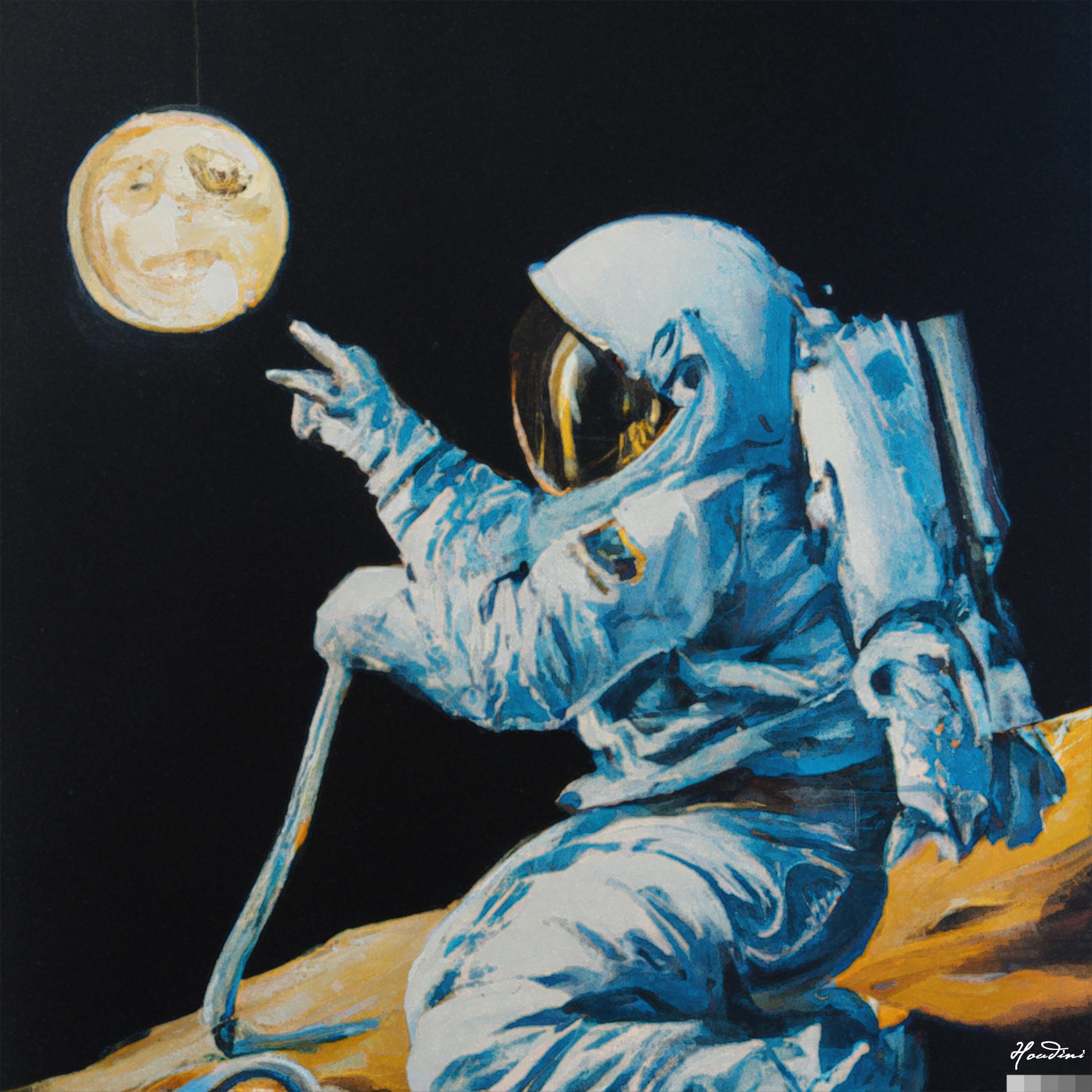 NFT Capture The Moon Ai