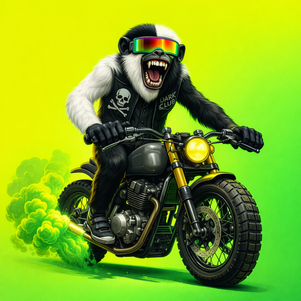 NFT Apes Motorcycle Club #58