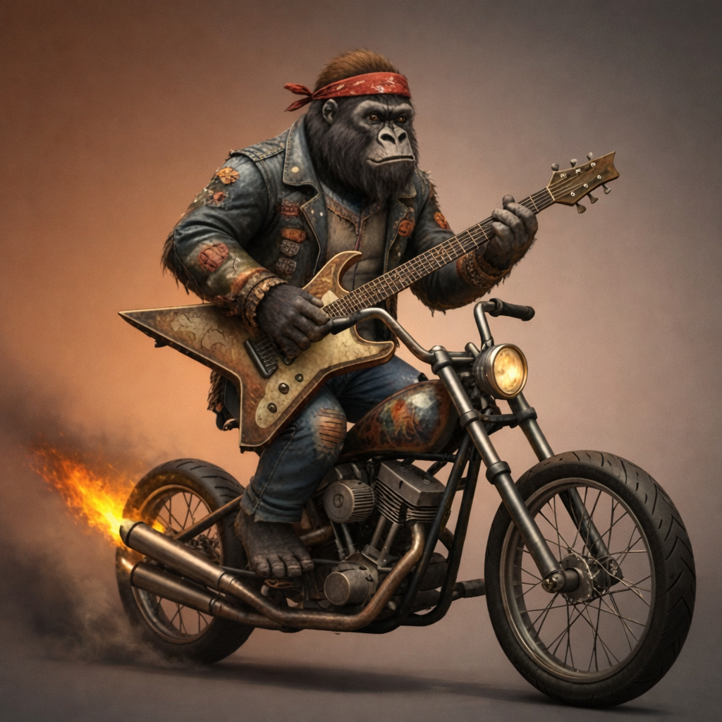 NFT Apes Motorcycle Club #154