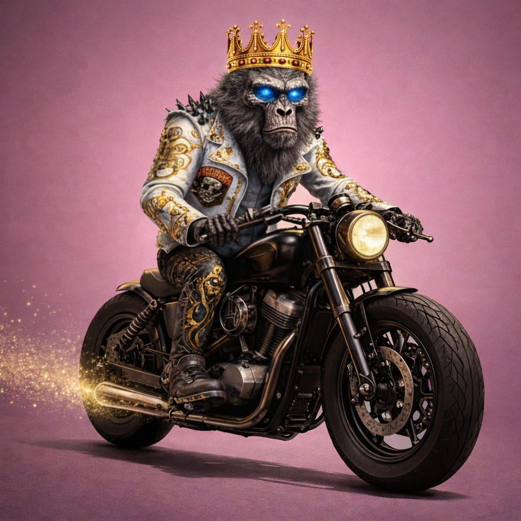 NFT Apes Motorcycle Club #100