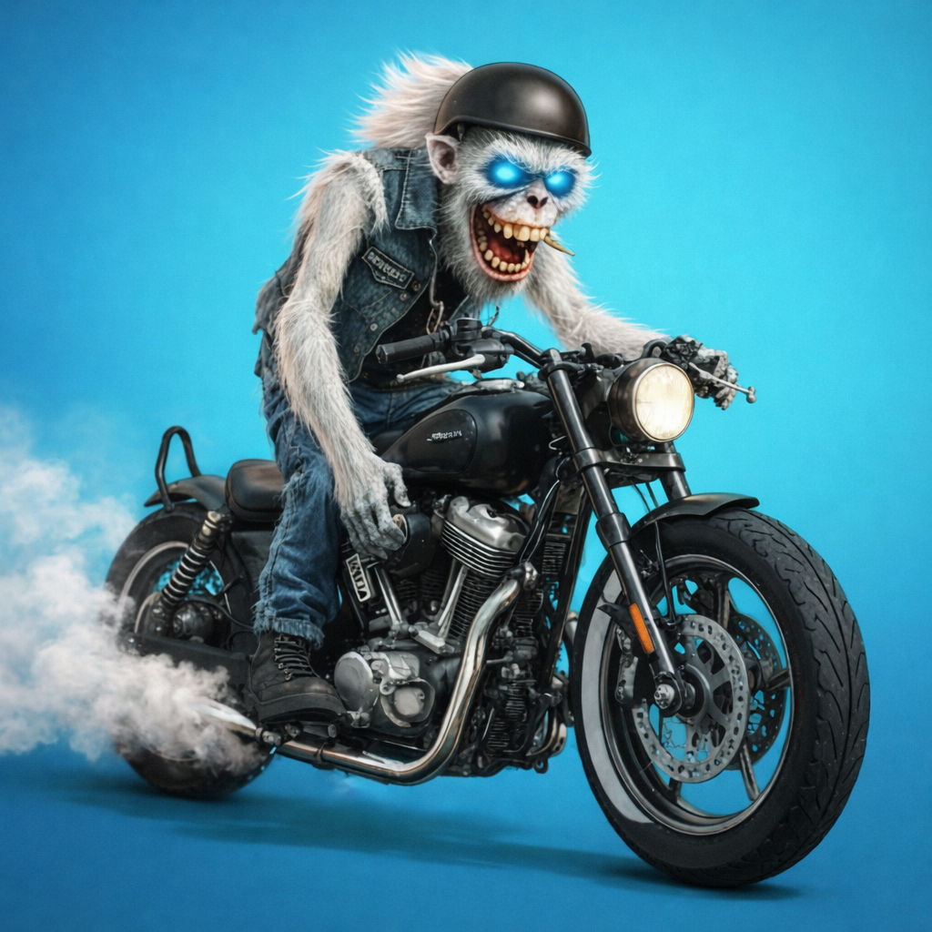NFT Apes Motorcycle Club #167