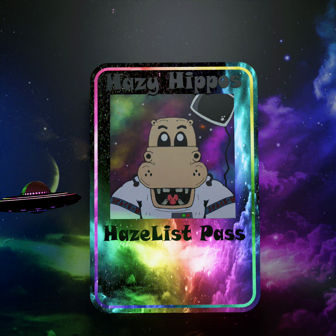 NFT Hazy Hippos HazeList Passes