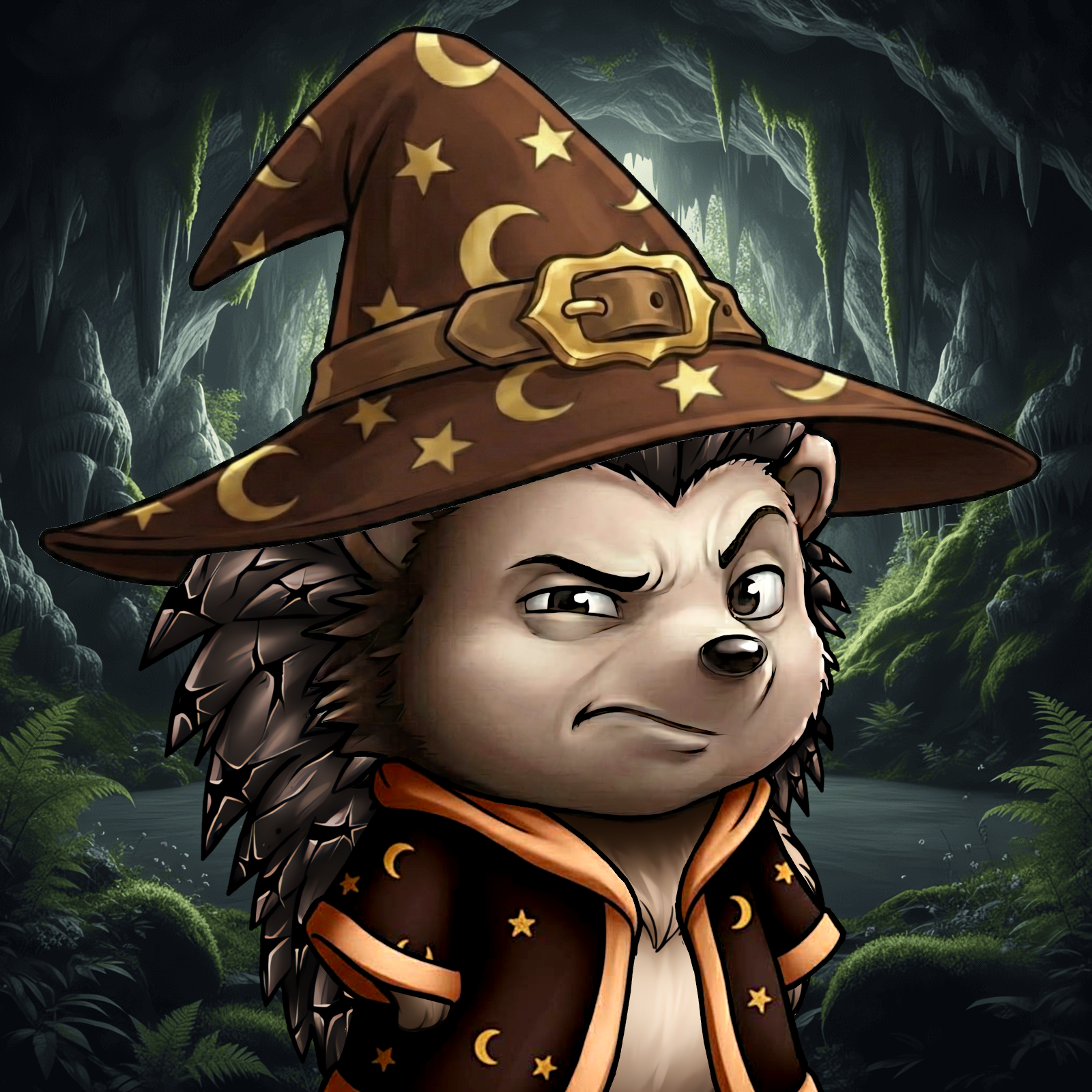 NFT GrumpyWizHog #315 from HashHogs