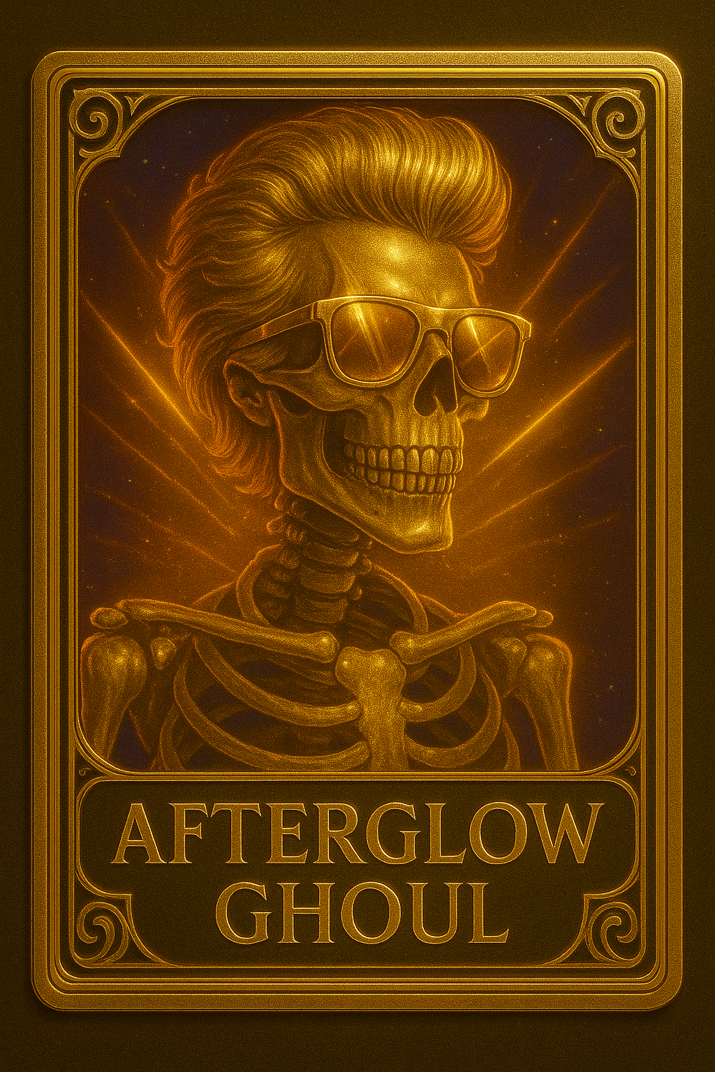 NFT SkeletGold Card: Eternal Genesis