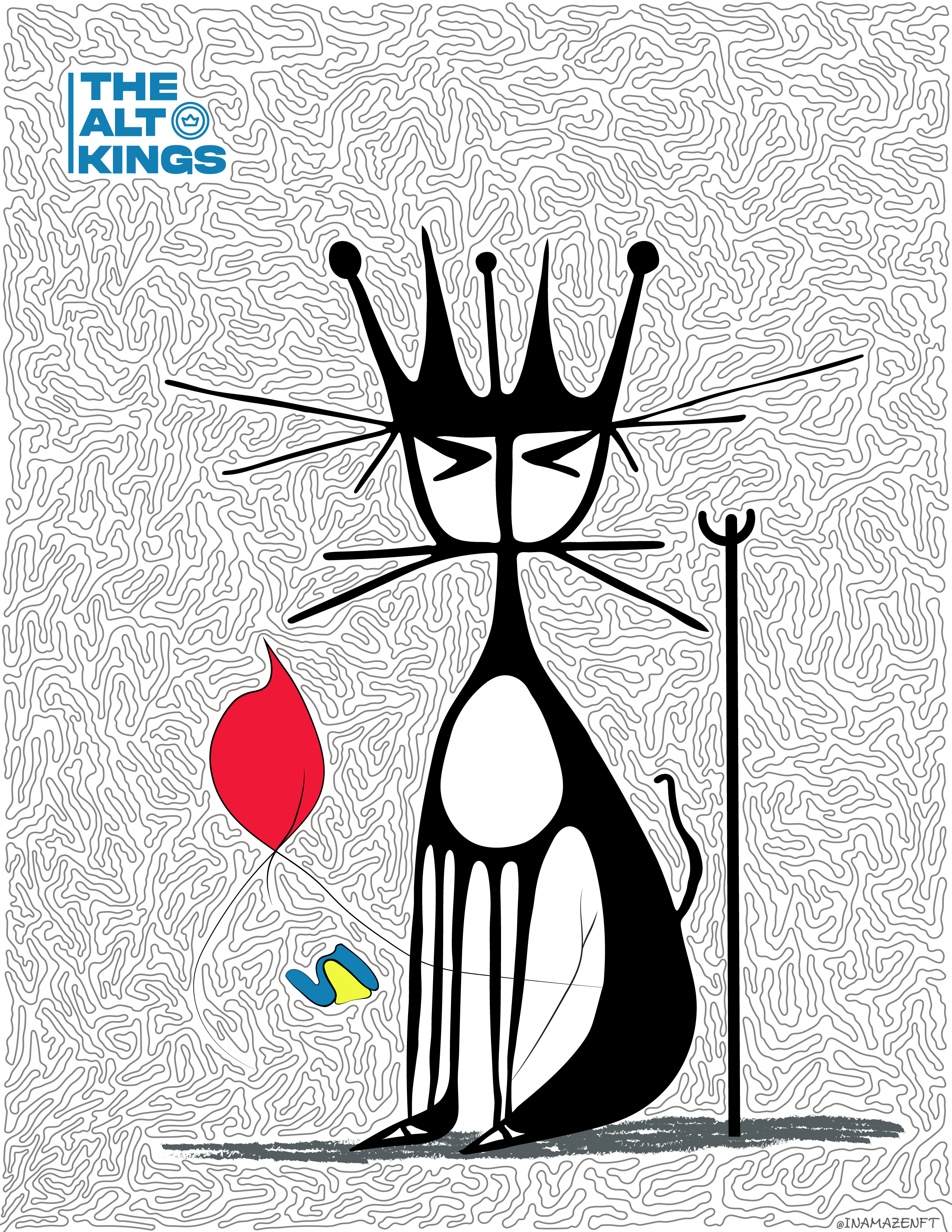 NFT The Alt Kings x In A Maze Series I