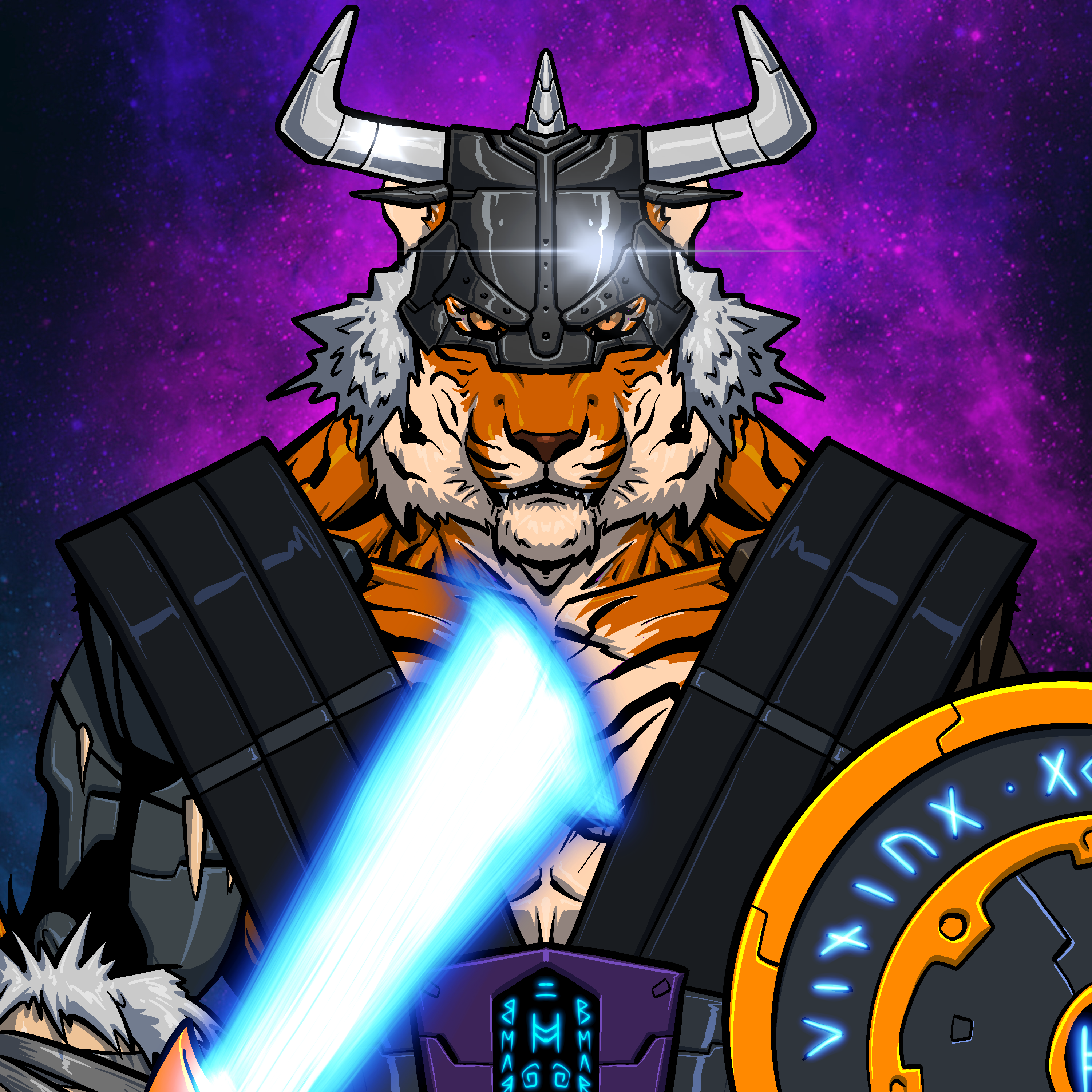 NFT Enhanced Alpha Cyborgs - Hawk & Tiger
