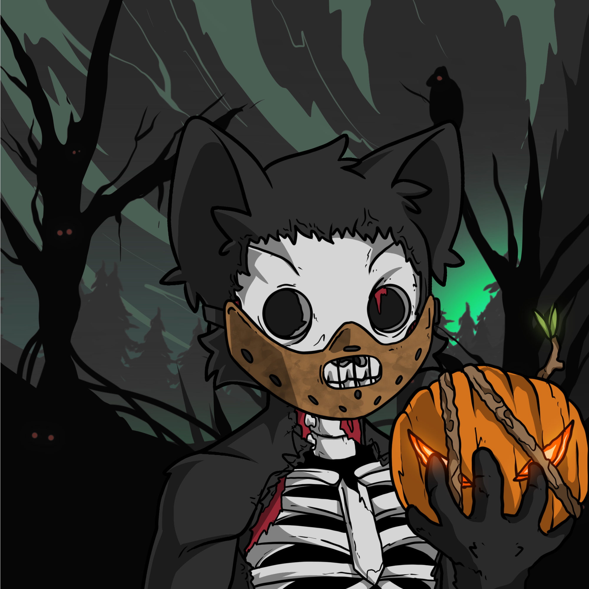NFT Halloween Hash Cats #248 from Halloween Hash Cats