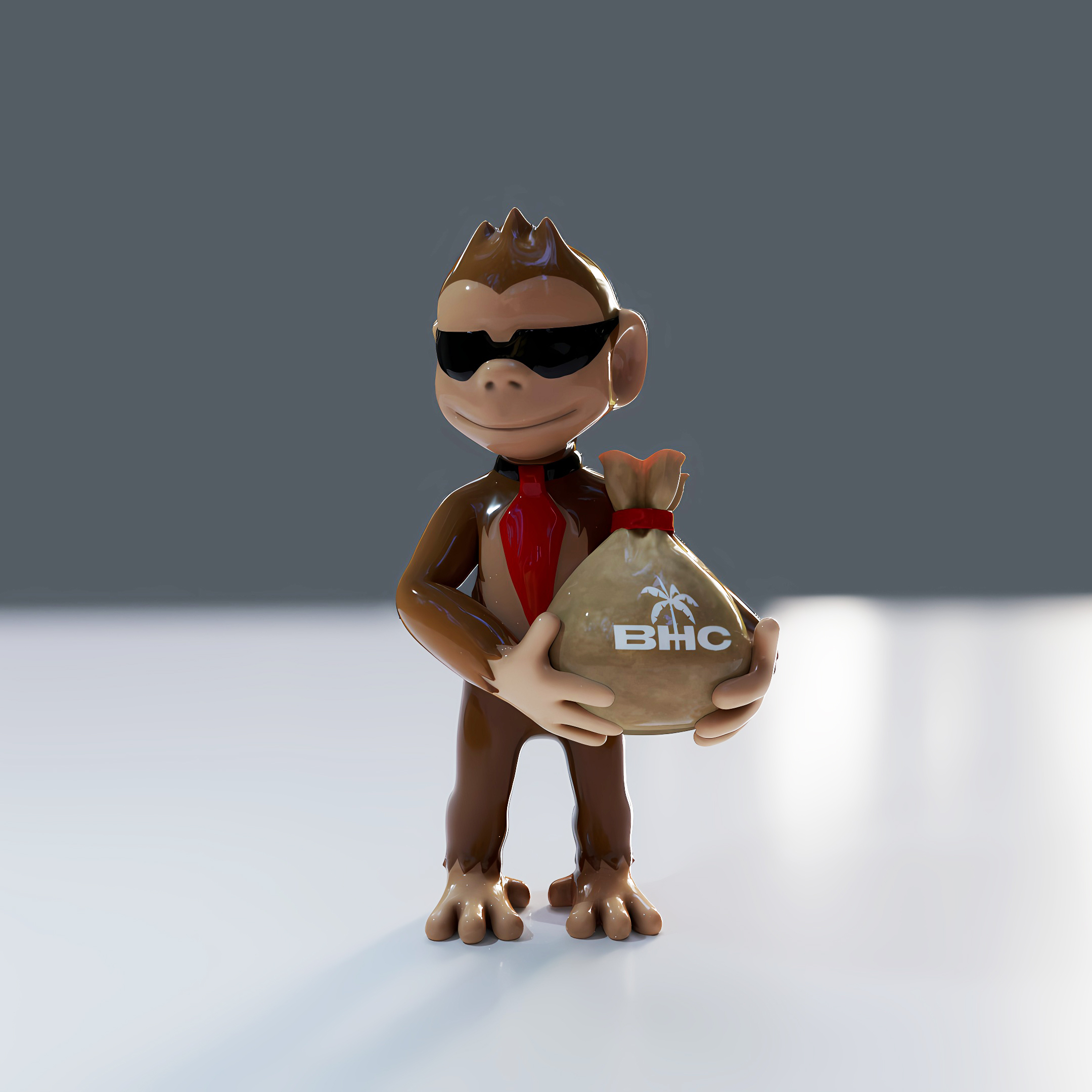 NFT Bored Hash Club - 3D BHC Mascot