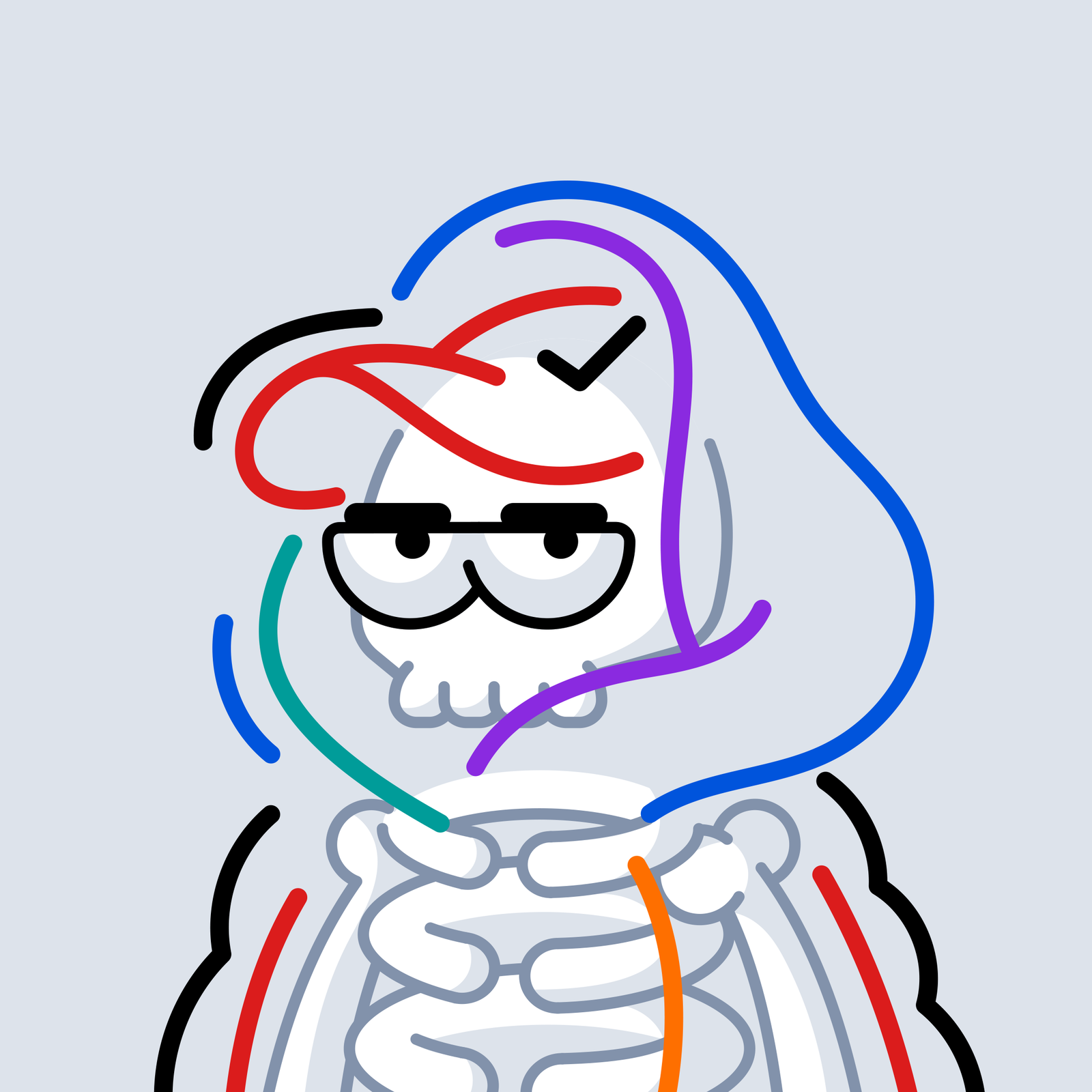 NFT Just PFP Art #2076 from Just PFP