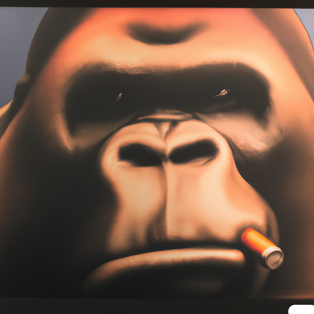 NFT the blunted #1 from Bruno's Smoking Apes