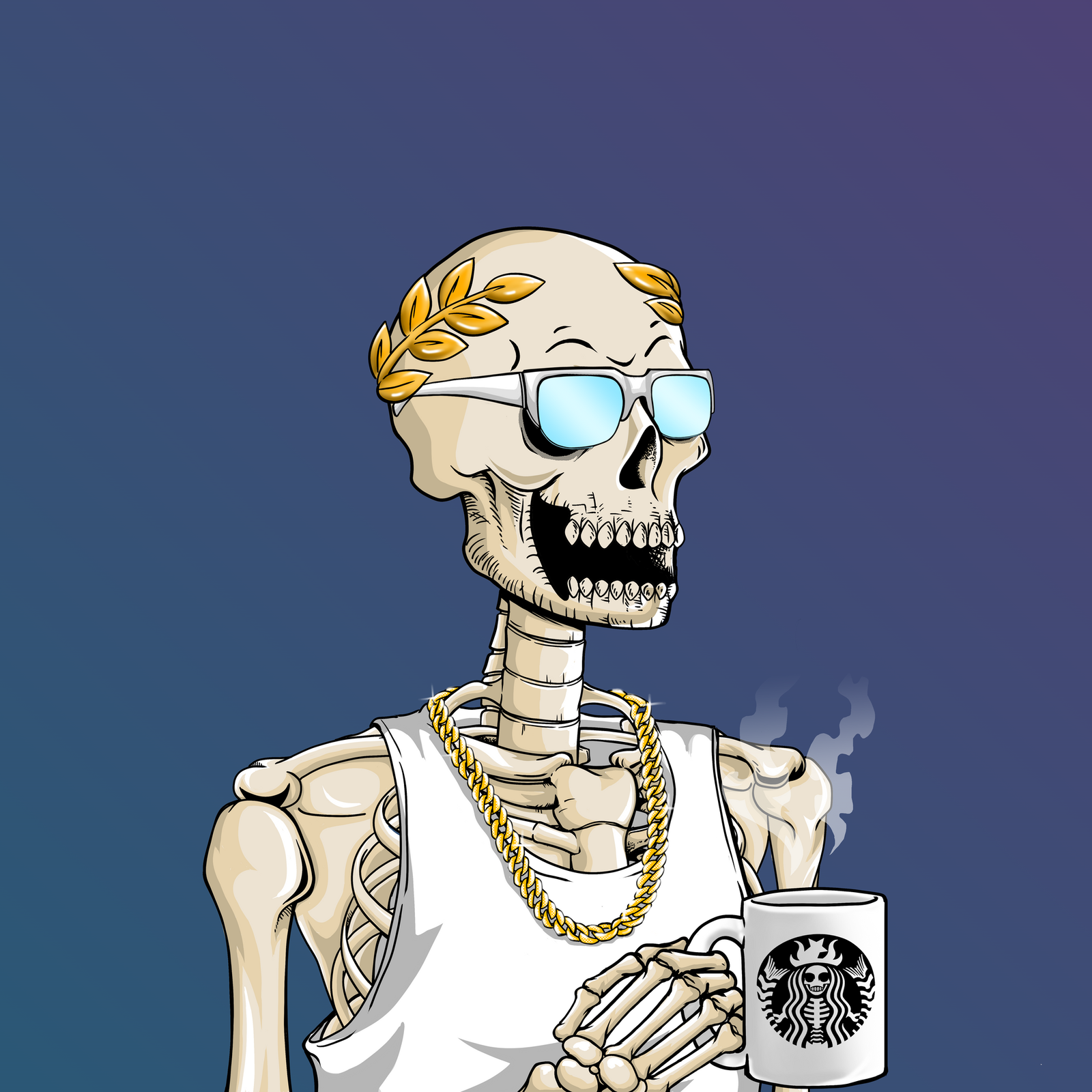 NFT #129 from The Skeleton Gang