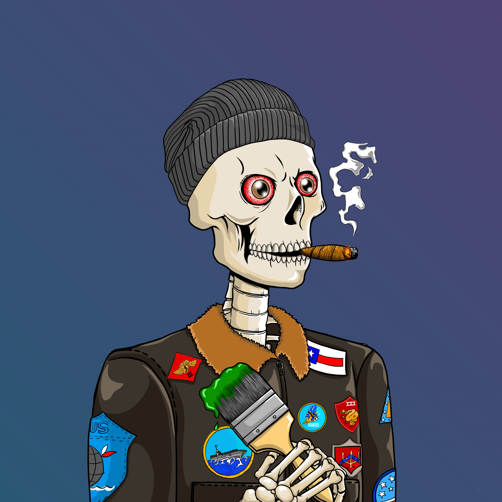 NFT #316 from The Skeleton Gang