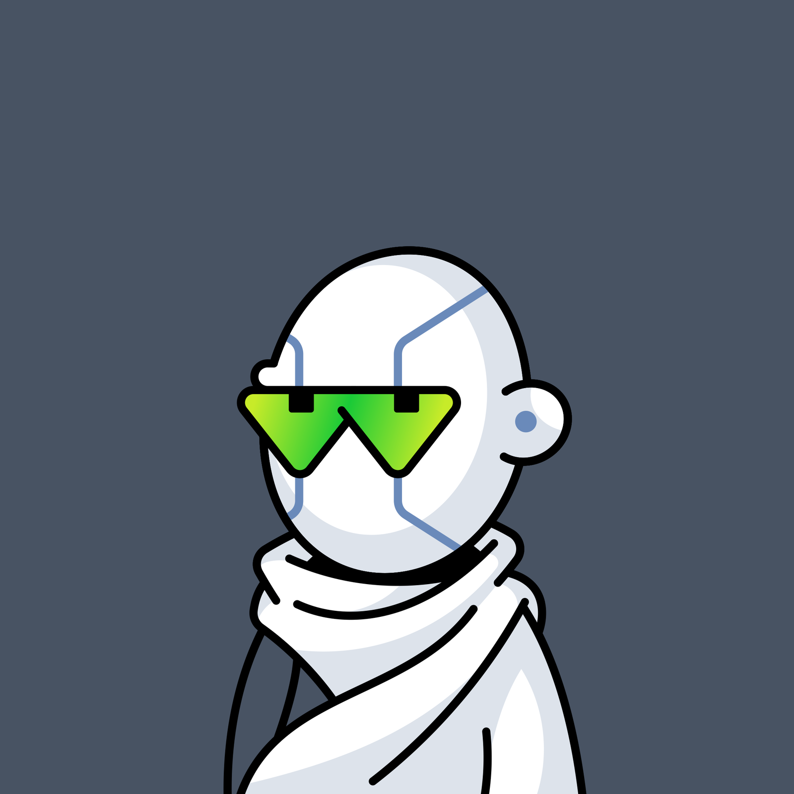 NFT Just PFP Art #2071 from Just PFP